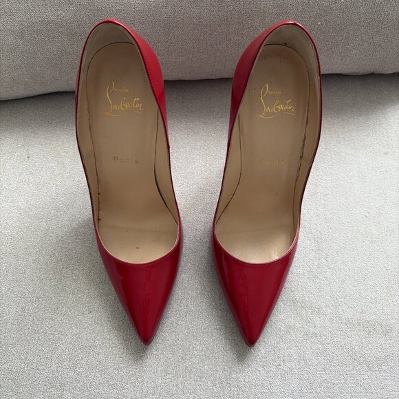 Christian Louboutin So Kate 120 Patent Red - Picture 3 of 6